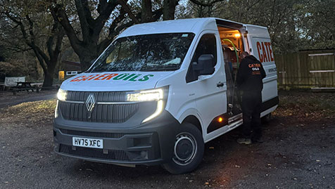 Cater OIls Van